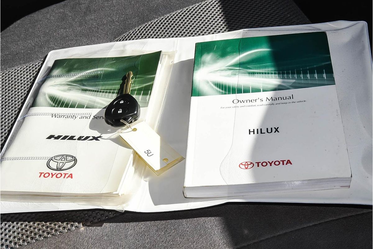 2012 Toyota Hilux SR KUN16R Rear Wheel Drive