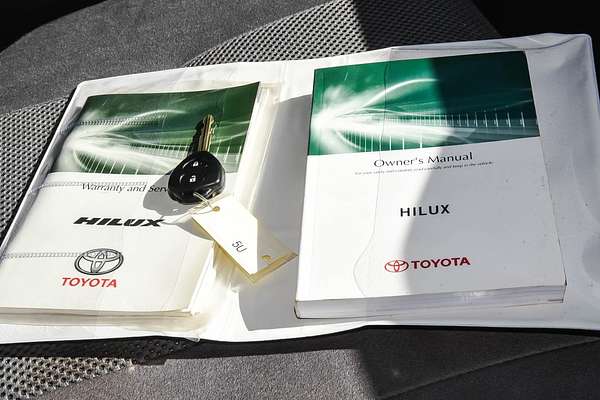 2012 Toyota Hilux SR KUN16R Rear Wheel Drive