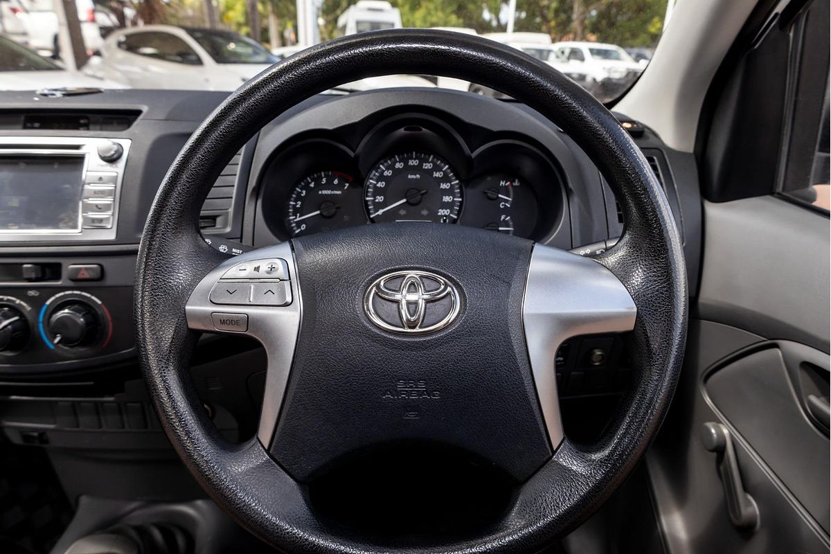 2015 Toyota Hilux Workmate TGN16R Rear Wheel Drive