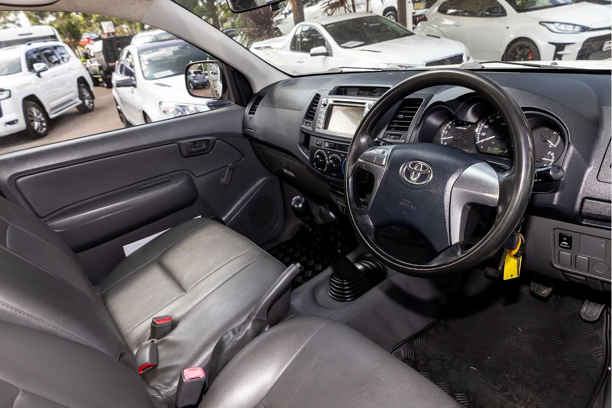 2014 Toyota Hilux Workmate TGN16R Rear Wheel Drive