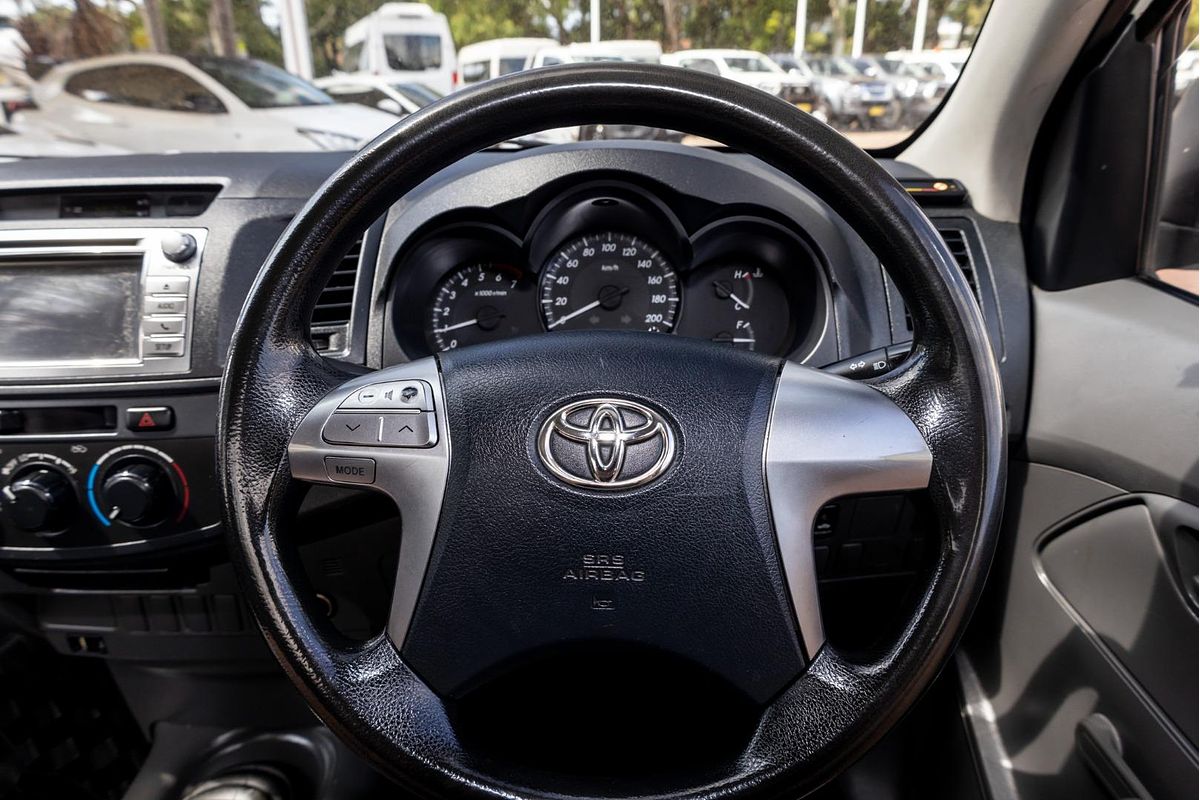 2014 Toyota Hilux Workmate TGN16R Rear Wheel Drive