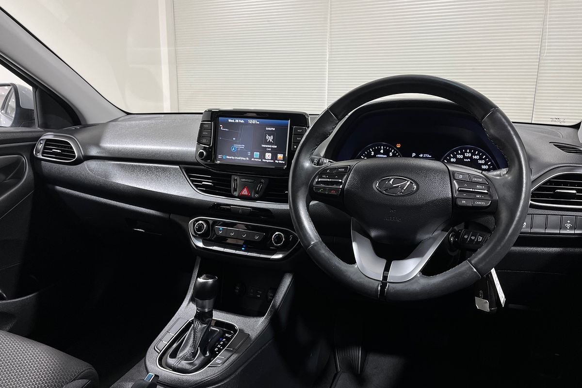 2019 HYUNDAI i30 ACTIVE 6 SP AUTOMATIC 4D HATCHBACK 4CYL 