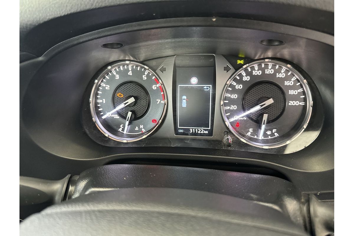 2022 Toyota Hilux Workmate TGN121R Rear Wheel Drive