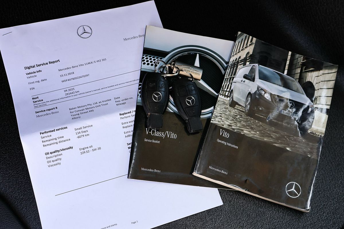 2018 Mercedes-Benz Vito 114BlueTEC 447 LWB