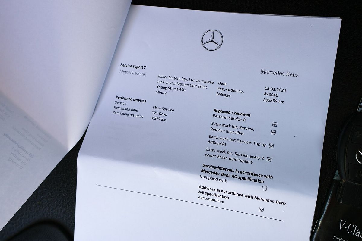 2018 Mercedes-Benz Vito 114BlueTEC 447 LWB