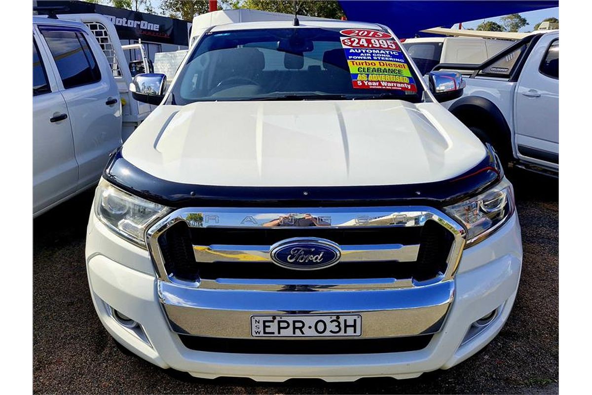 2015 Ford Ranger XLT Hi-Rider PX MkII Rear Wheel Drive