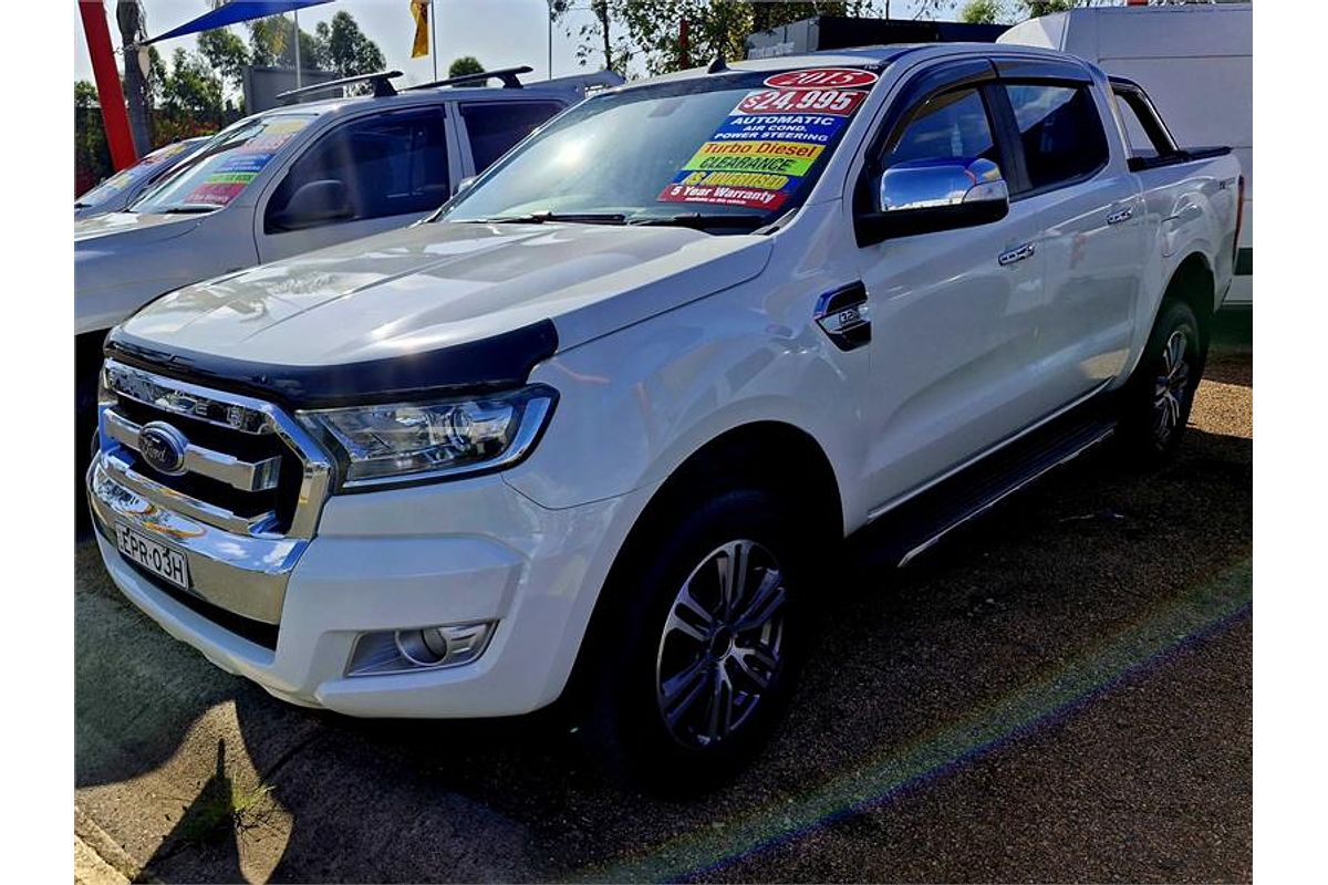 2015 Ford Ranger XLT Hi-Rider PX MkII Rear Wheel Drive
