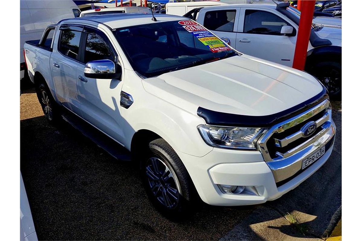 2015 Ford Ranger XLT Hi-Rider PX MkII Rear Wheel Drive