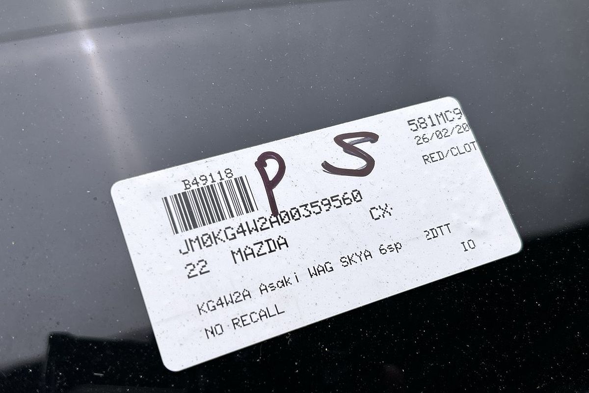 2022 Mazda CX-8 Asaki KG Series
