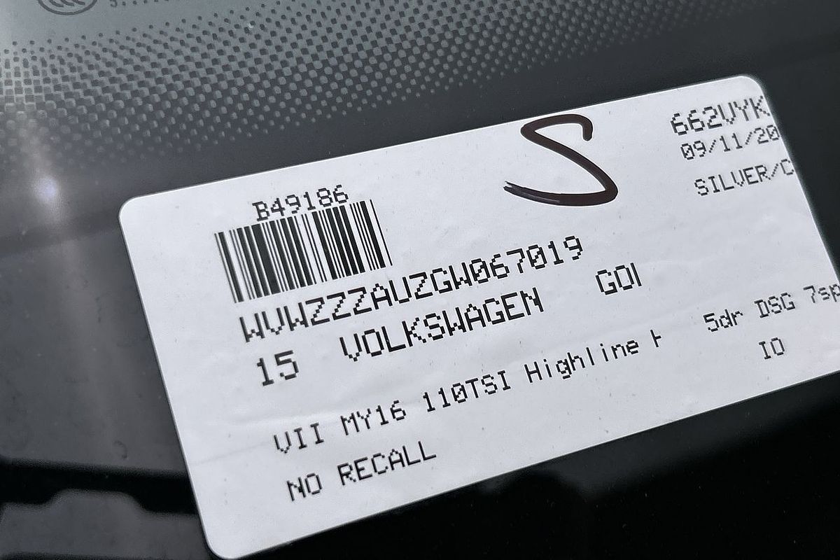 2015 Volkswagen Golf 110TSI Highline 7