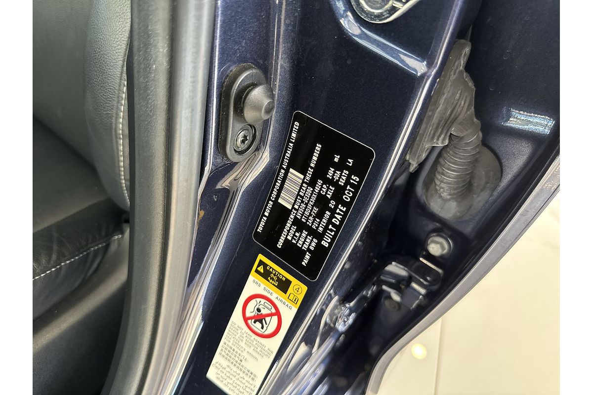 2015 Toyota Camry Atara SL AVV50R