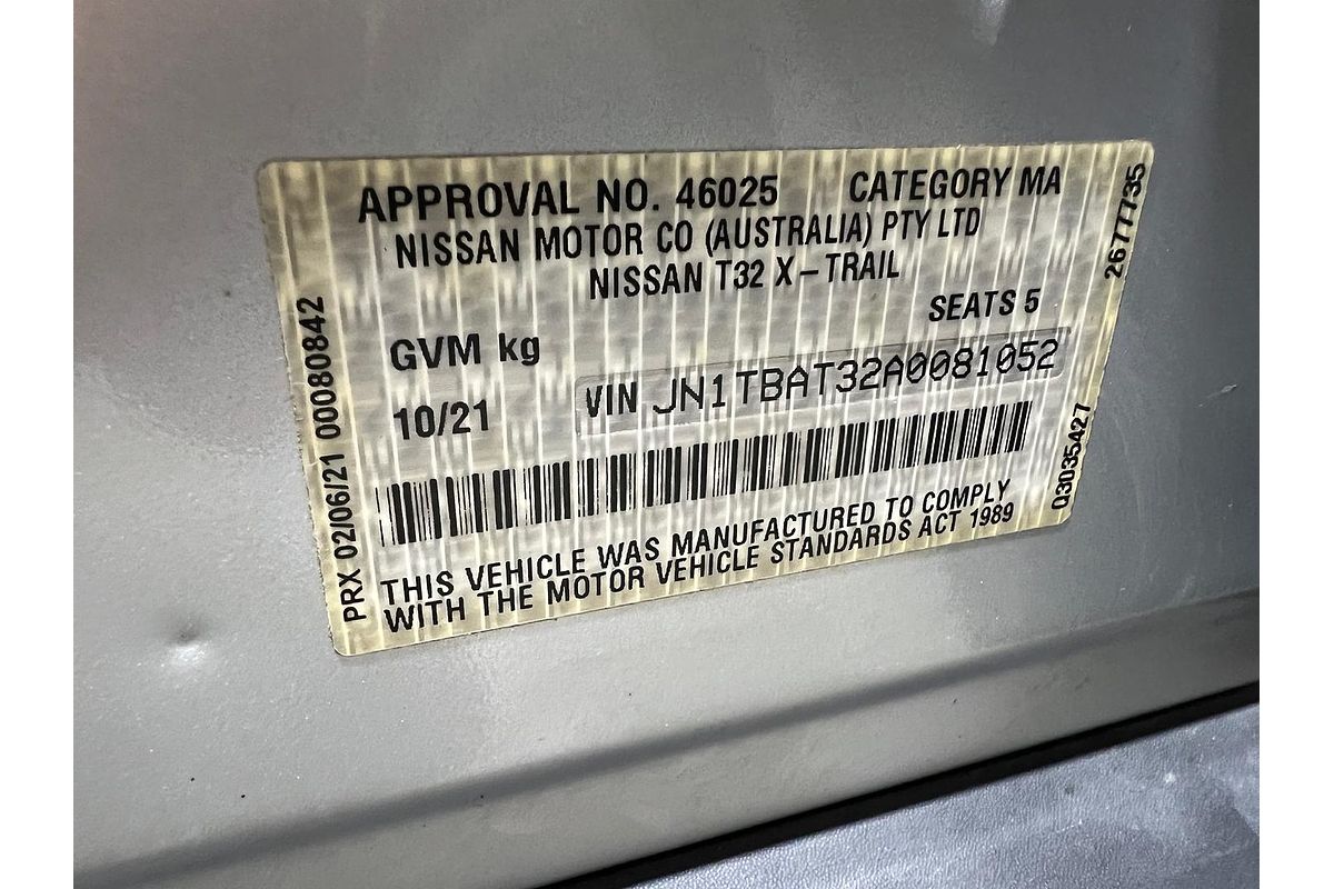 2021 Nissan X-TRAIL ST T32