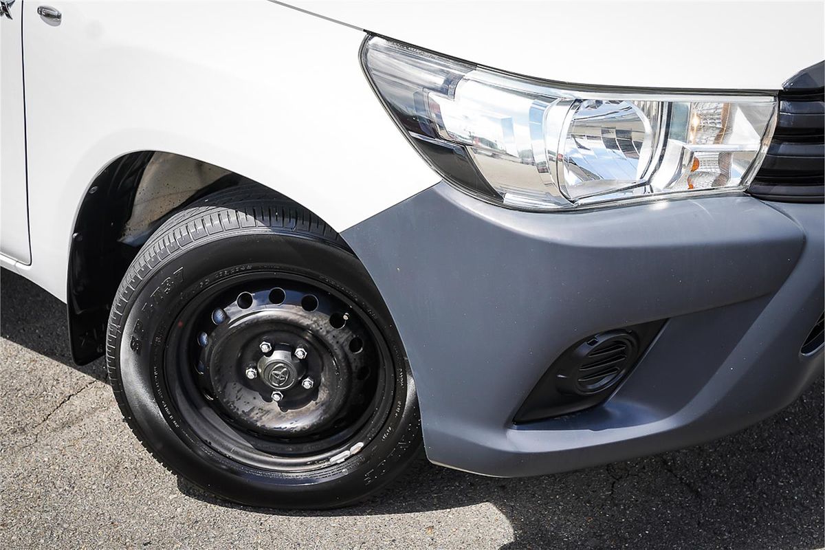 2016 Toyota Hilux Workmate TGN121R Rear Wheel Drive