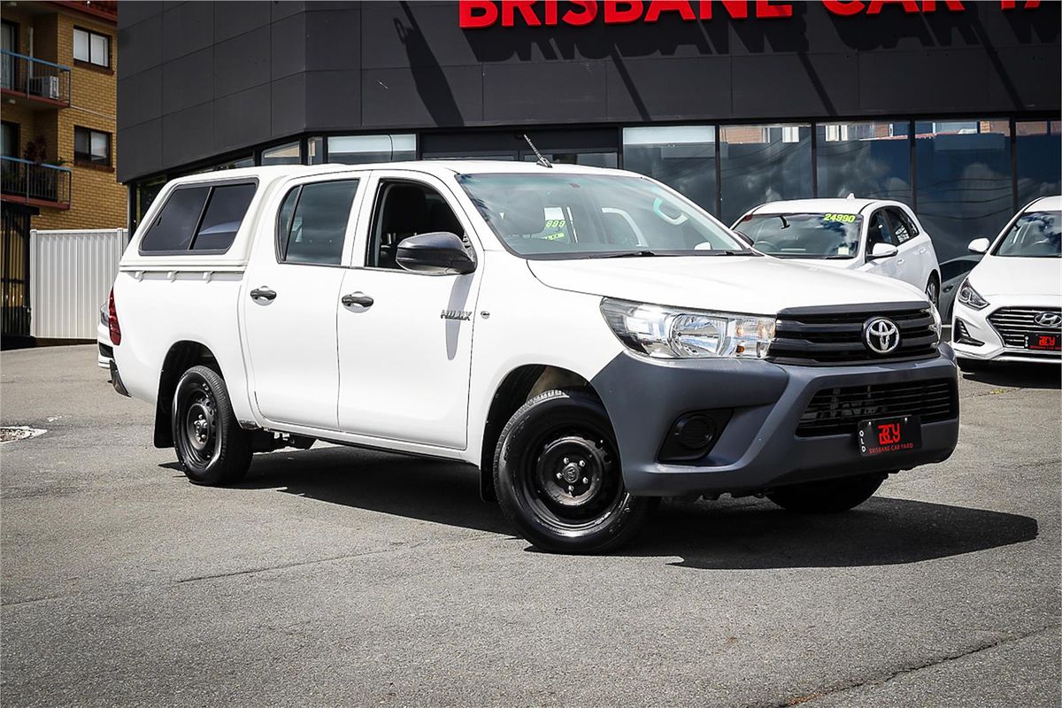 2016 Toyota Hilux Workmate TGN121R Rear Wheel Drive