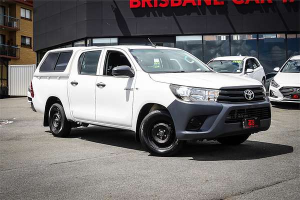 2016 Toyota Hilux Workmate TGN121R Rear Wheel Drive