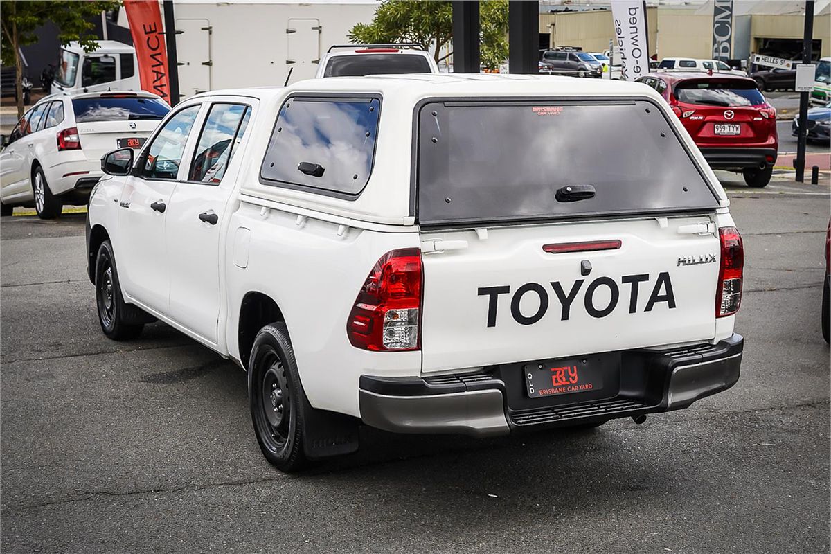 2016 Toyota Hilux Workmate TGN121R Rear Wheel Drive