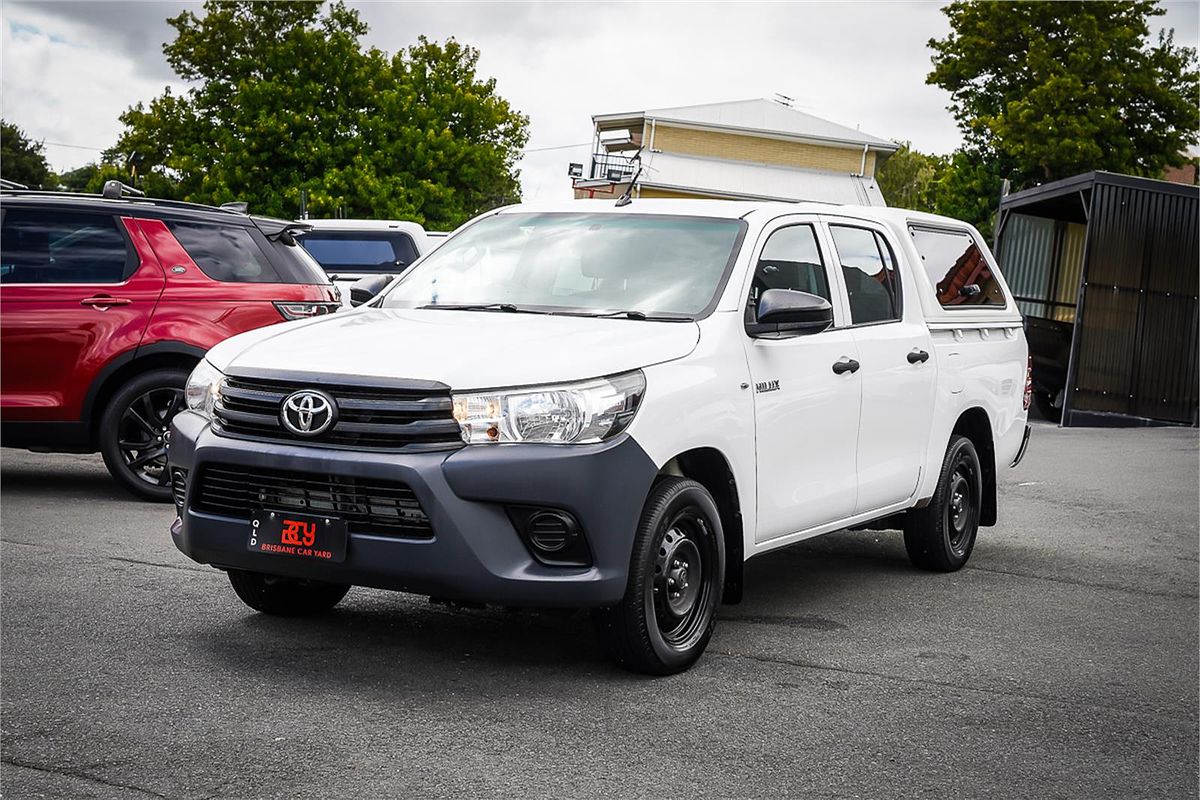 2016 Toyota Hilux Workmate TGN121R Rear Wheel Drive