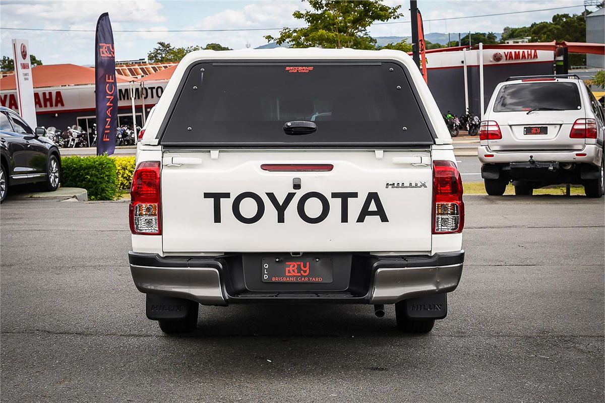 2016 Toyota Hilux Workmate TGN121R Rear Wheel Drive