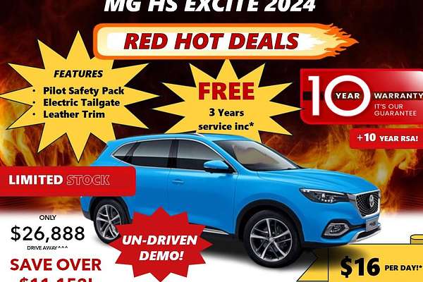 2024 MG HS Excite SAS23