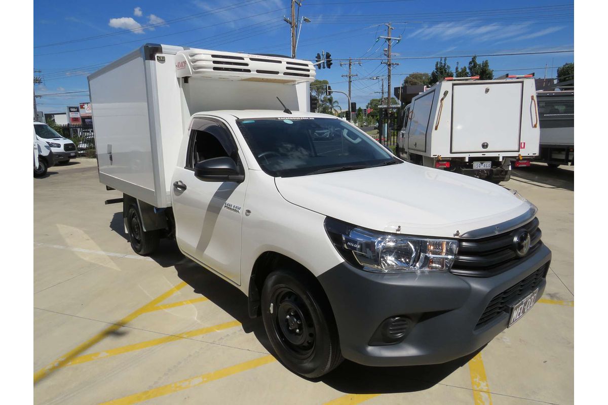 2020 Toyota Hilux Workmate TGN121R Rear Wheel Drive