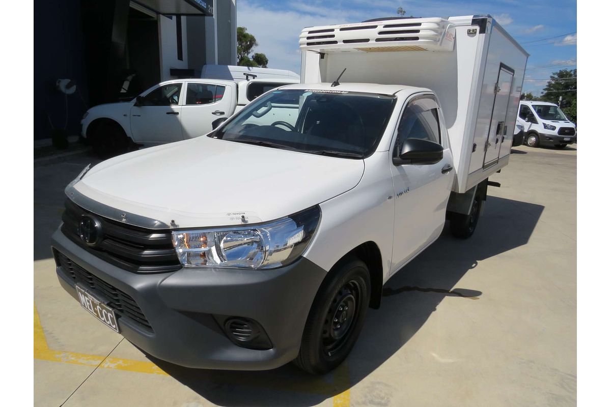 2020 Toyota Hilux Workmate TGN121R Rear Wheel Drive