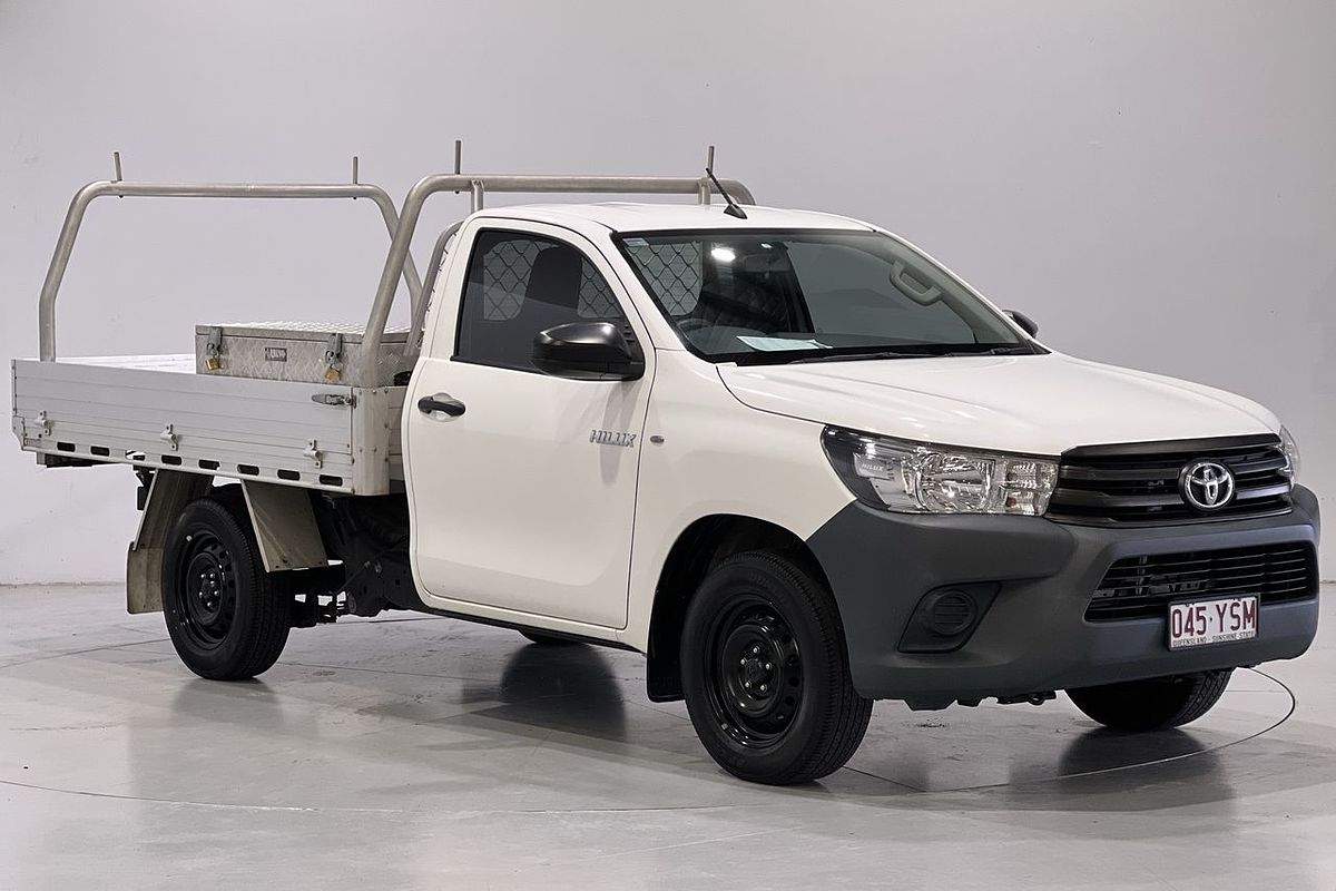 2018 Toyota Hilux Workmate TGN121R Rear Wheel Drive