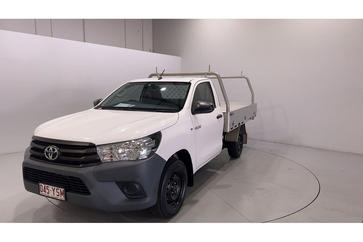 2018 Toyota Hilux Workmate TGN121R Rear Wheel Drive