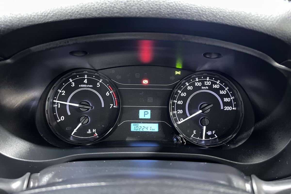 2018 Toyota Hilux Workmate TGN121R Rear Wheel Drive