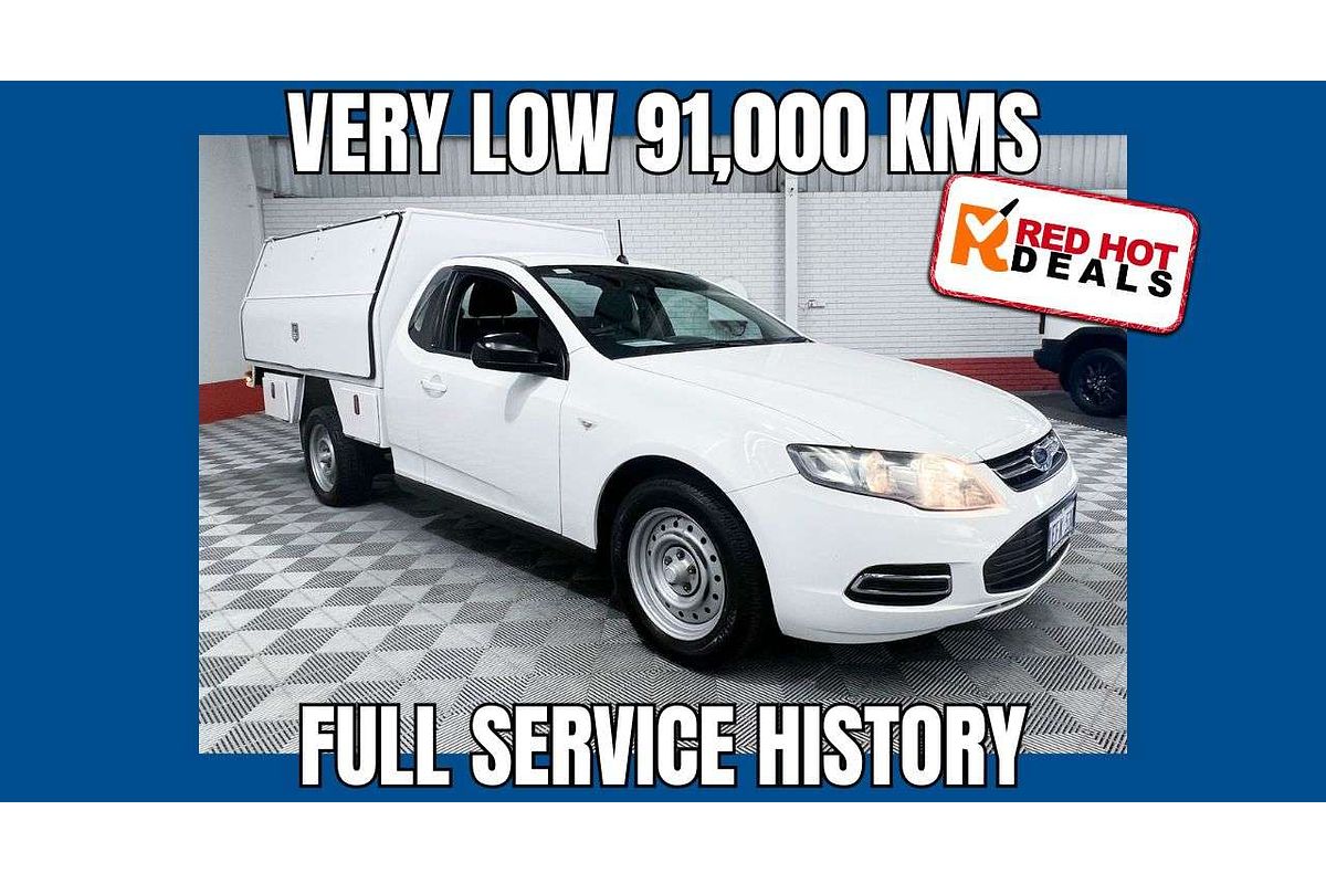 2013 Ford Falcon Ute FG MkII Rear Wheel Drive
