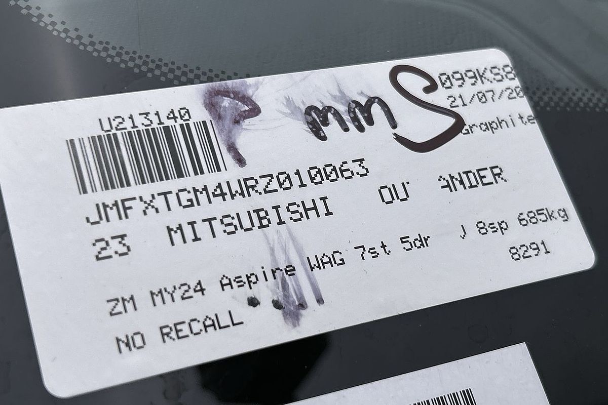 2023 Mitsubishi Outlander Aspire ZM