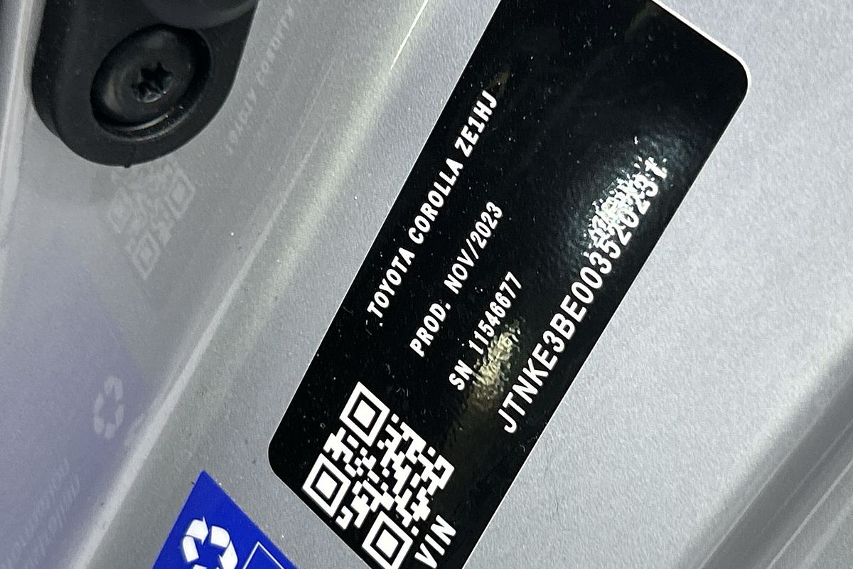 2023 Toyota Corolla Ascent Sport Hybrid ZWE219R