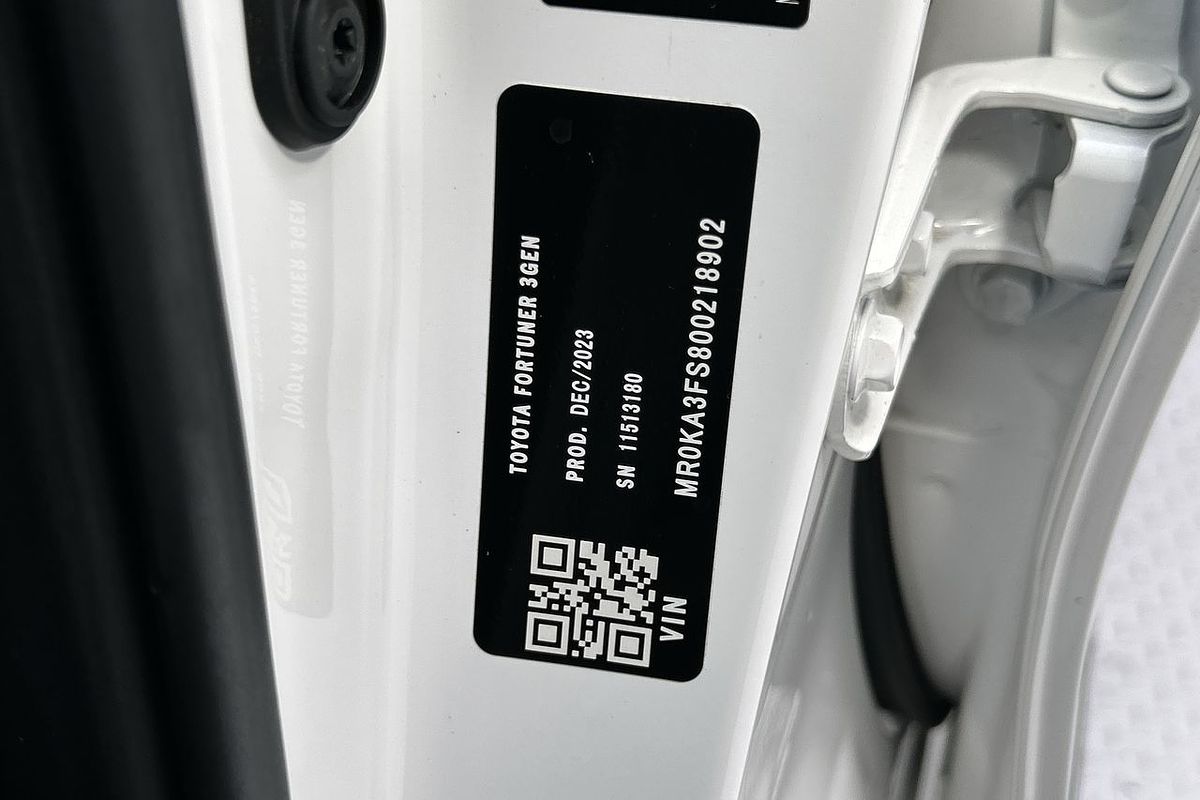 2023 Toyota Fortuner GXL GUN156R