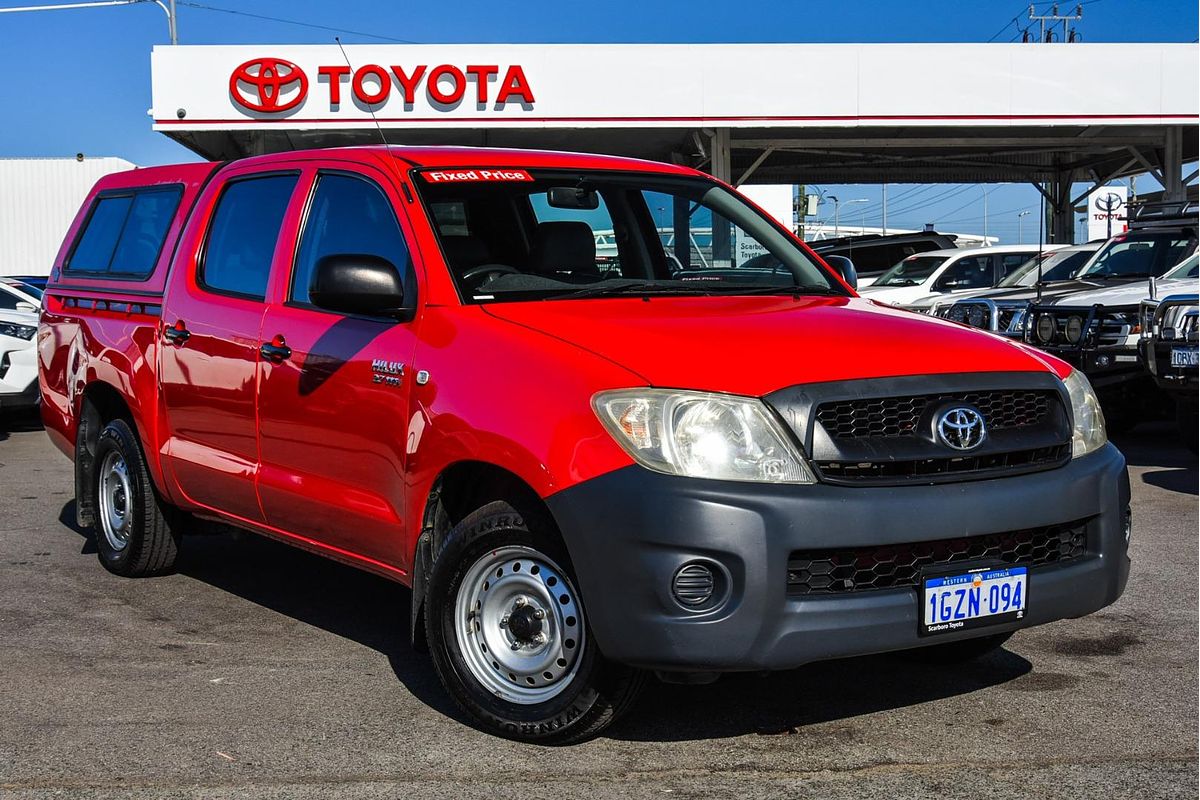 2009 Toyota Hilux Workmate TGN16R Rear Wheel Drive
