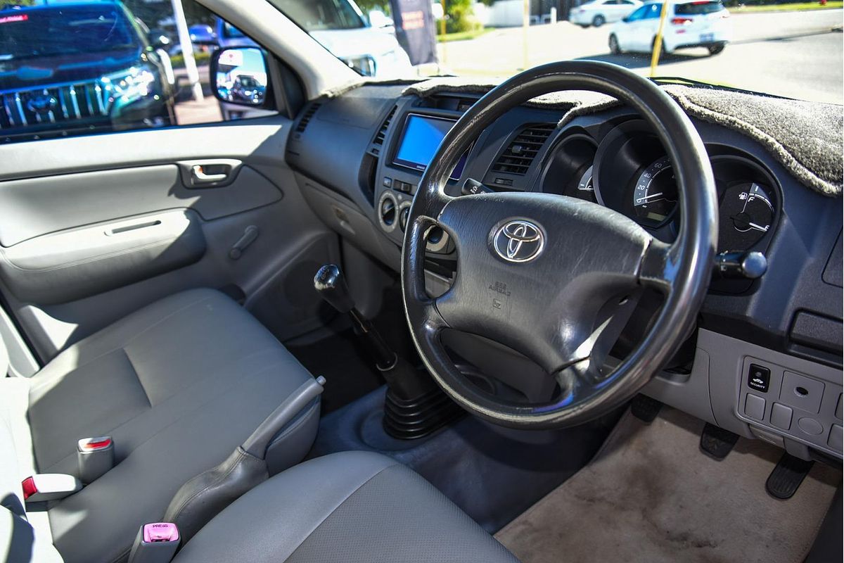 2009 Toyota Hilux Workmate TGN16R Rear Wheel Drive