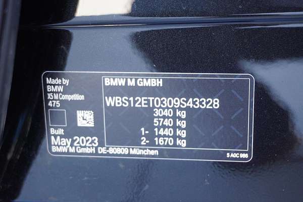 2023 BMW X5 M Competition F95 LCI