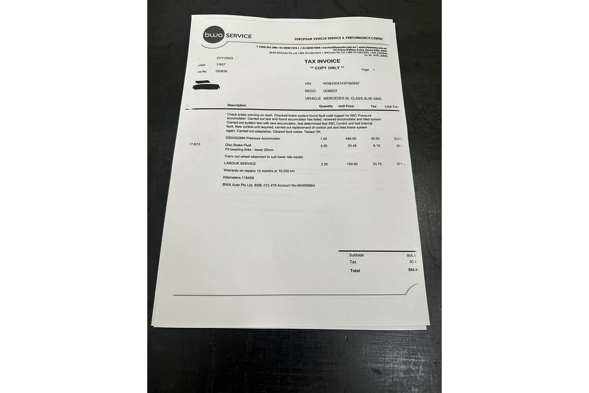 2003 Mercedes-Benz SL-Class SL55 AMG R230