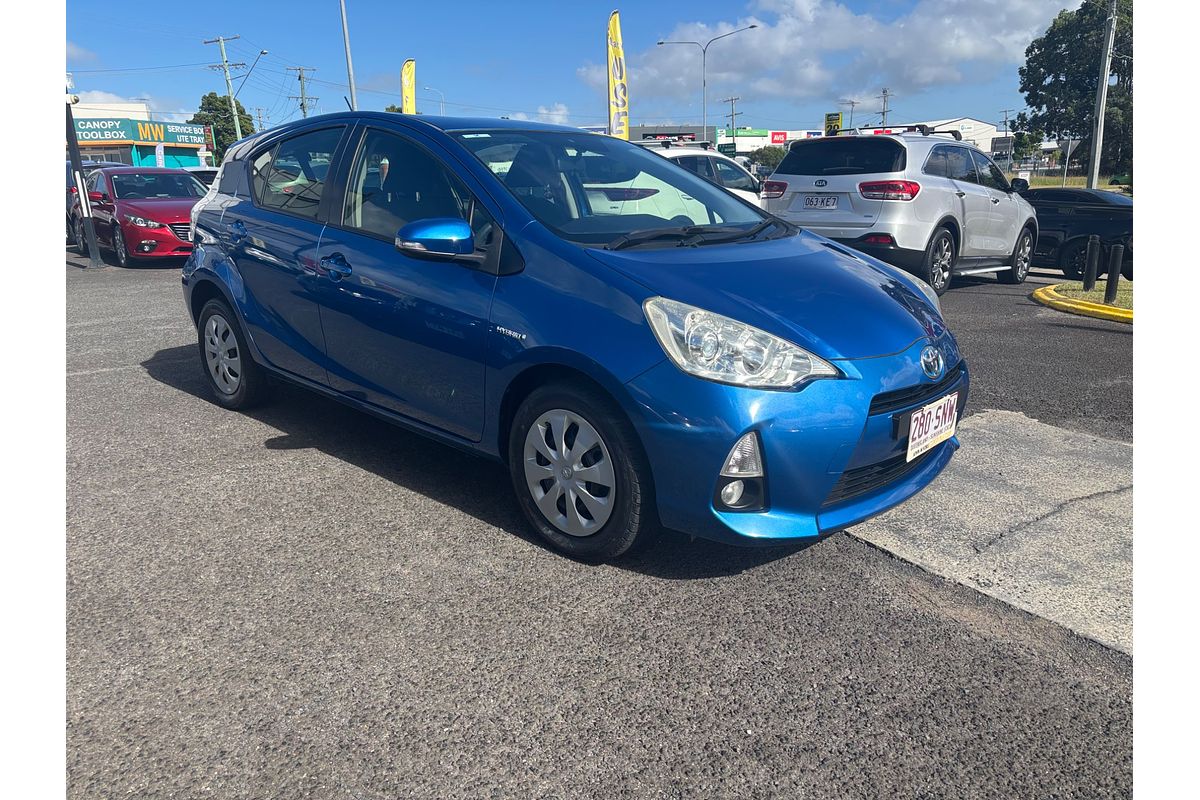 2012 Toyota Prius C NHP10R