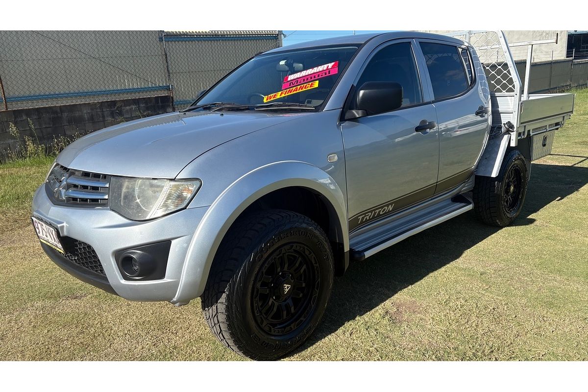 2015 Mitsubishi Triton GLX MN MY15 Rear Wheel Drive