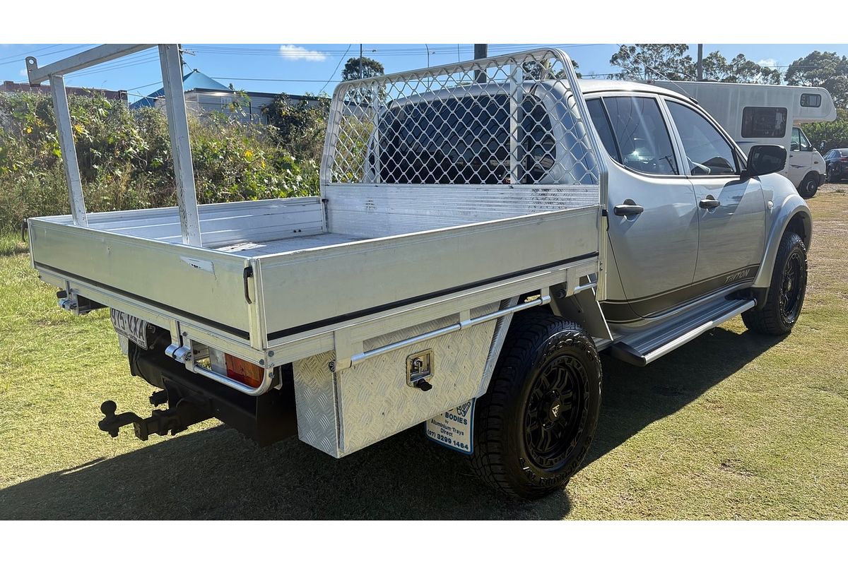 2015 Mitsubishi Triton GLX MN MY15 Rear Wheel Drive