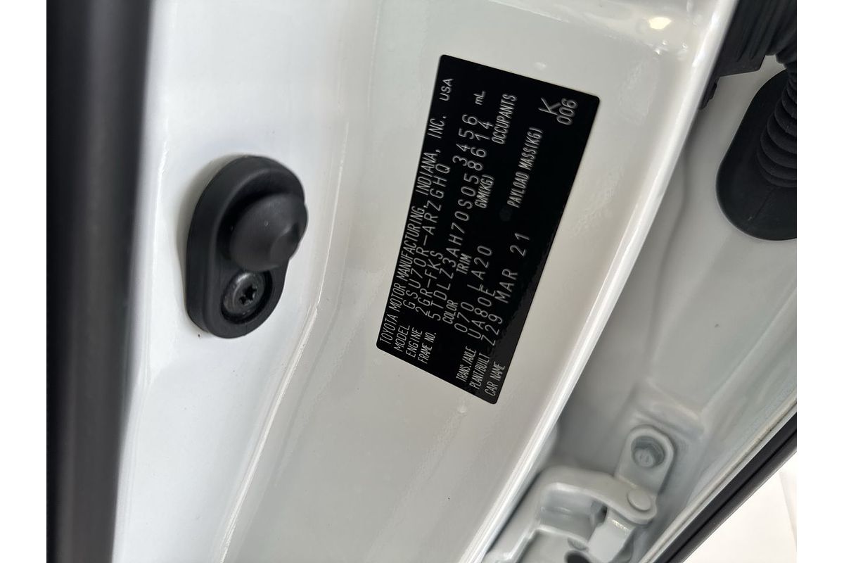 2021 Toyota Kluger Grande GSU70R