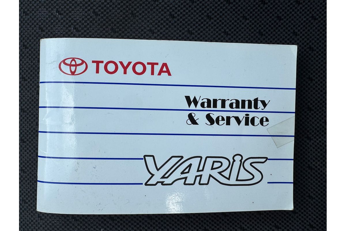 2008 Toyota Yaris YR NCP90R