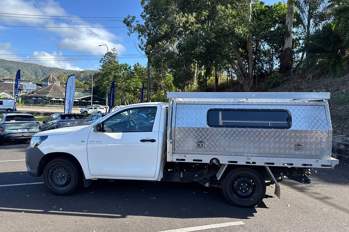 2019 Toyota Hilux Workmate TGN121R Rear Wheel Drive