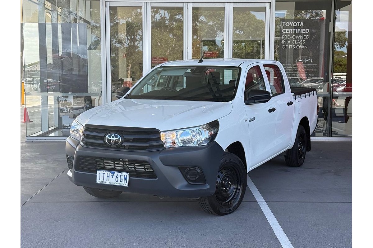 2020 Toyota Hilux Workmate TGN121R Rear Wheel Drive
