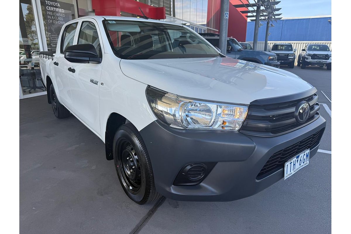 2020 Toyota Hilux Workmate TGN121R Rear Wheel Drive