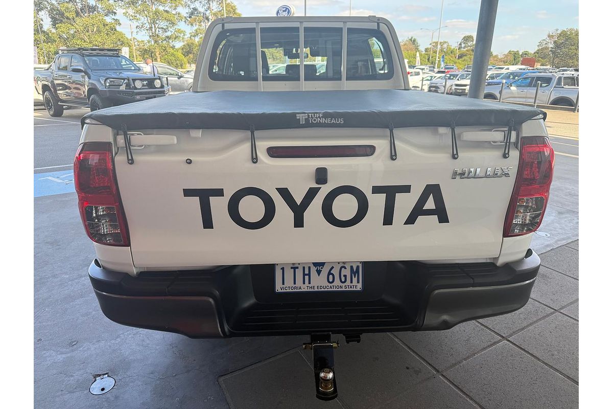 2020 Toyota Hilux Workmate TGN121R Rear Wheel Drive