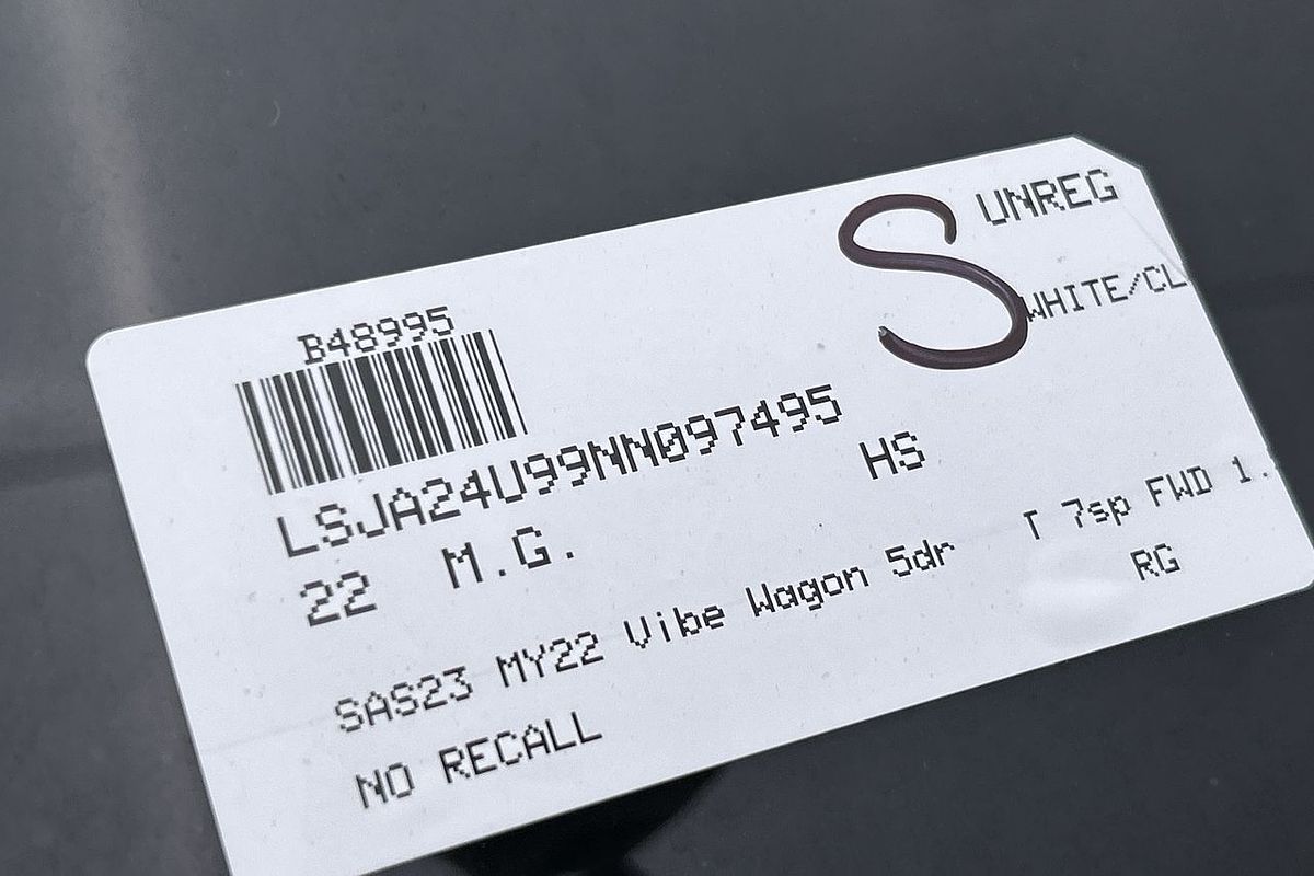 2022 MG HS Vibe SAS23