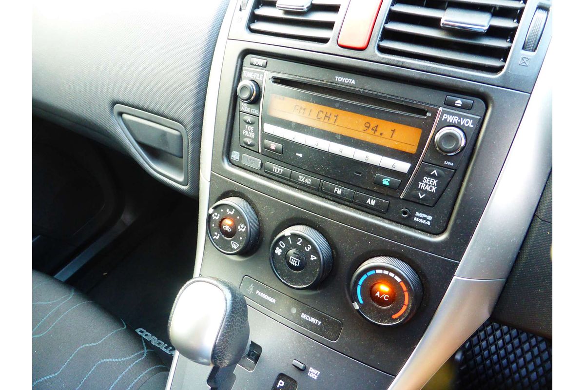 2010 Toyota Corolla Ascent ZRE152R