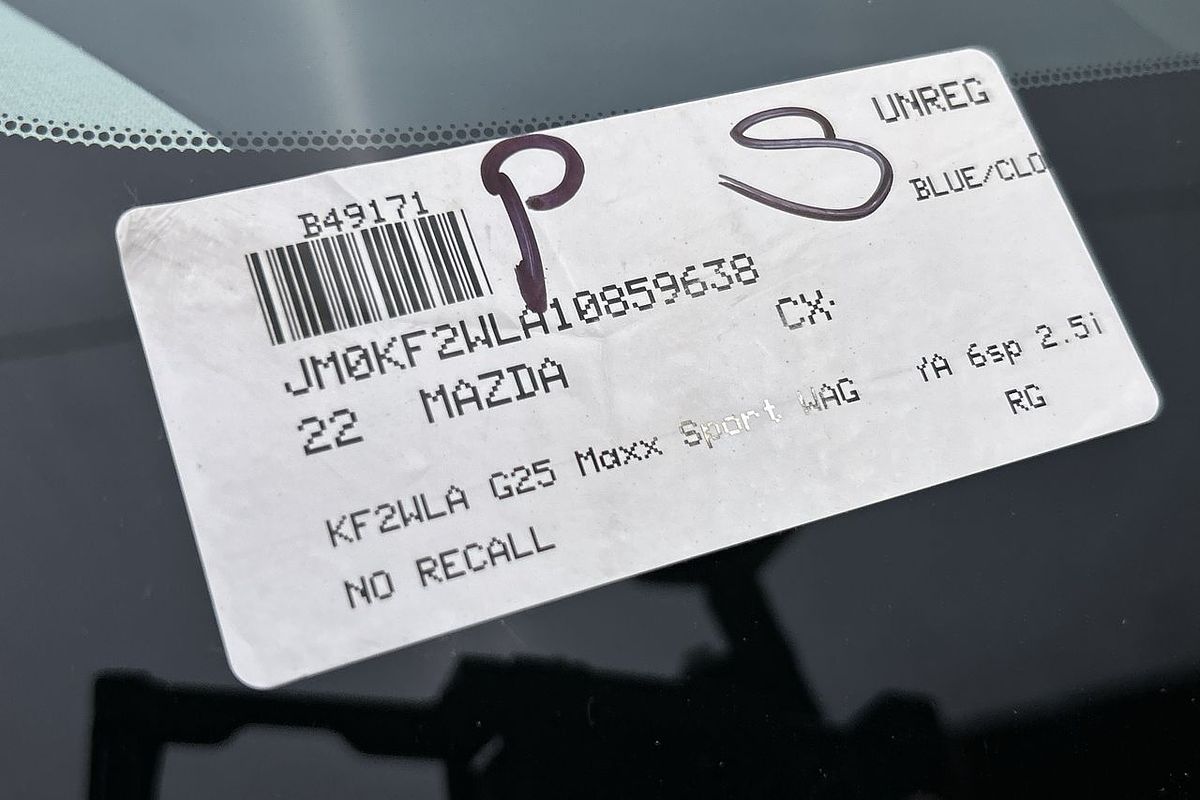 2022 Mazda CX-5 G25 Maxx Sport KF Series
