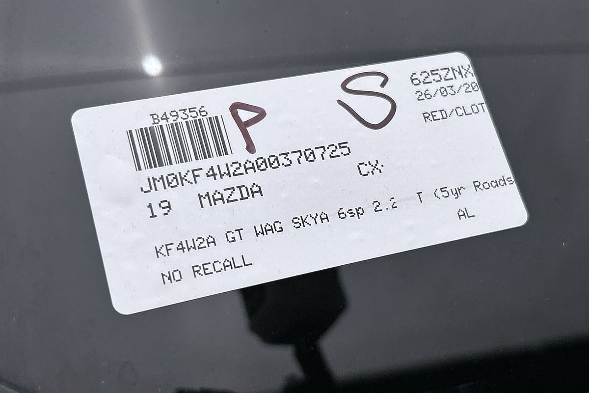 2019 Mazda CX-5 GT KF Series
