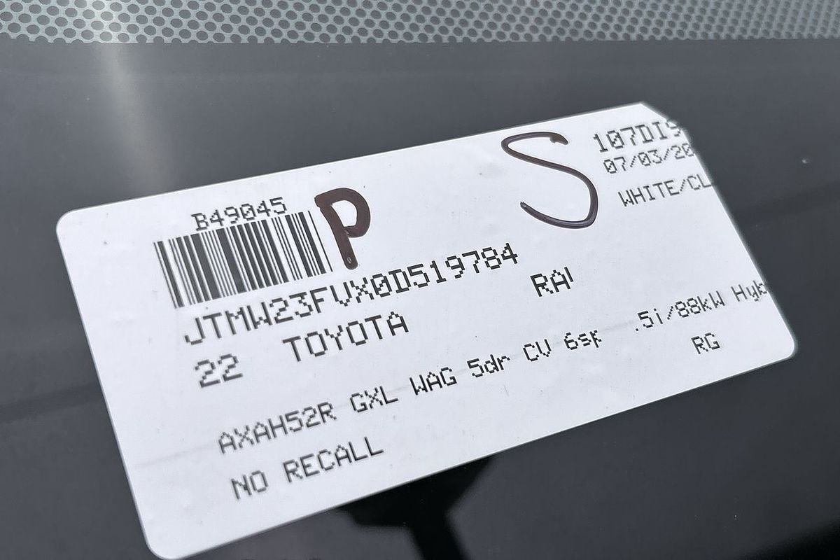 2022 Toyota RAV4 GXL AXAH52R